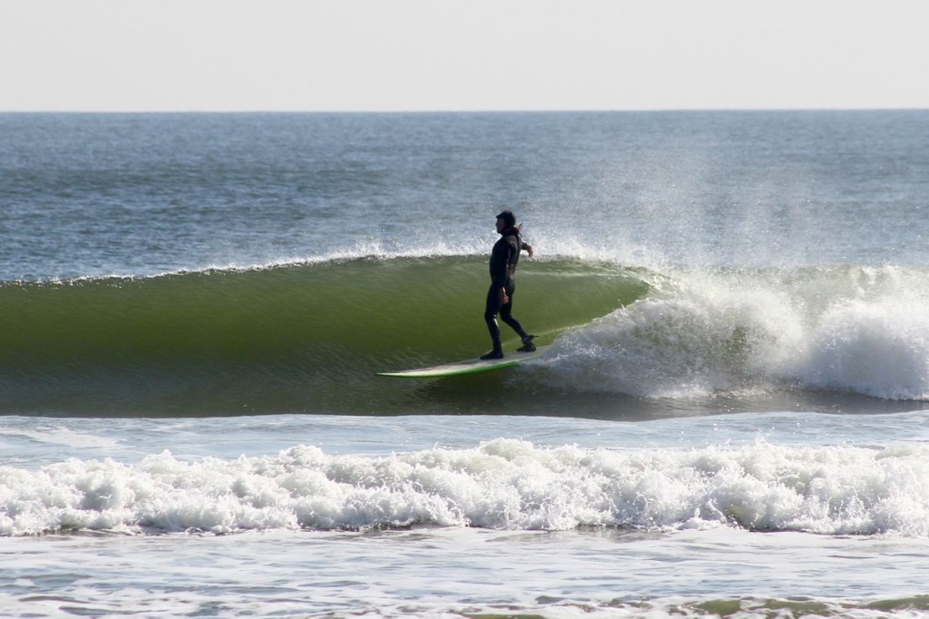 Hall of Fame Surfer, Dick "ROZO" Rosborough is a regular at the shop. 